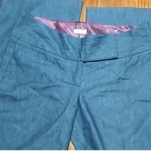 Studio Y Gray Pants with Burgundy Lining